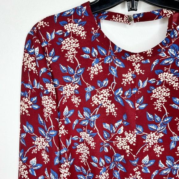 Madewell Bell Sleeve Front-Tie Top - Picture 7 of 14